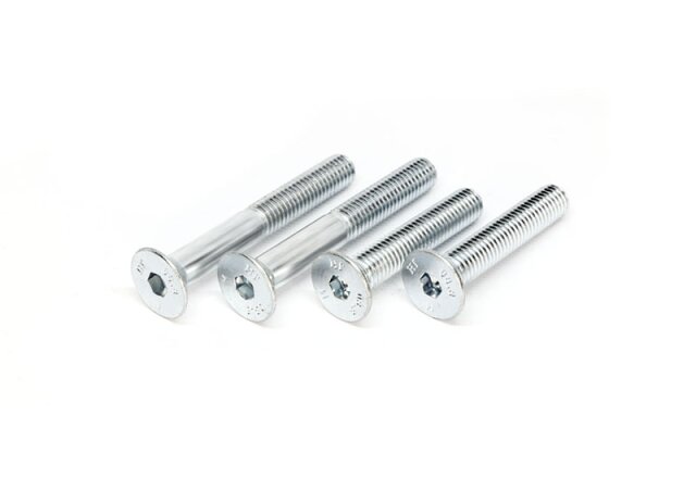 Flat-head screw ISO 10642 (DIN 7991) 8.8 M8 x 20 plated