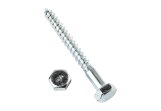 hexagon wood screw DIN 571 20 x 120 -Steel zinc plated-