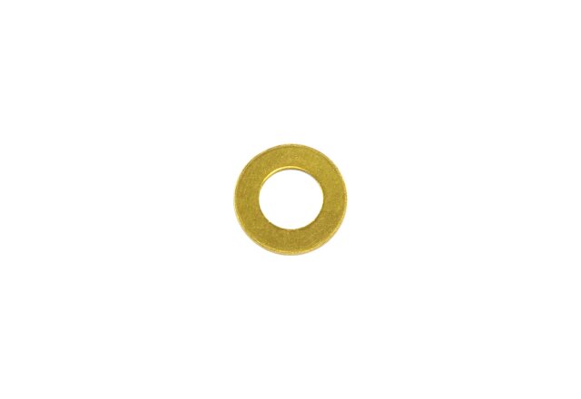 Washer without bevel A DIN 125 4,3x9x0,8 - Brass