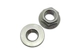 Hexagon Nut with flange DIN 6923 M5 - Stainless Steel