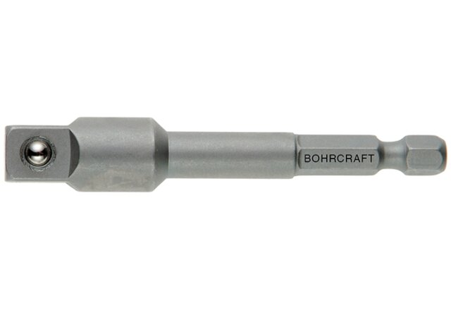Adaptor for sockets to 1/4" drive, length 50 mm
