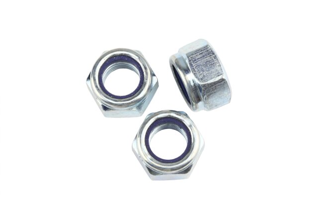 Locking Nut DIN 985 M16x1,5 fine thread - Steel zinc plated - class 10