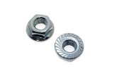 Hexagon nut with flange and locking teeth DIN 6923 M10 -...