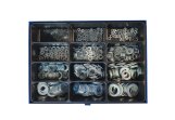 Assortment box washers  DIN 125  Type A - galvanized steel