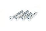 Flat-head screw ISO 10642 (DIN 7991) 8.8 M8 plated