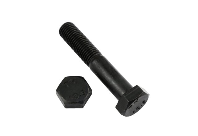 Hexagon Screw DIN 960 M16x1,5 - fine thread with shaft - Steel