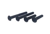 Round-head screw ISO 7380-1 M3 x 6 - Steel 10.9