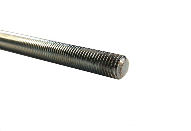 Threaded Rod DIN 975 steel - fine thread 2 mm - Steel zinc plated
