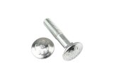 Round-head screw DIN 603 M8 x 50 - Steel 8.8 - zinc plated